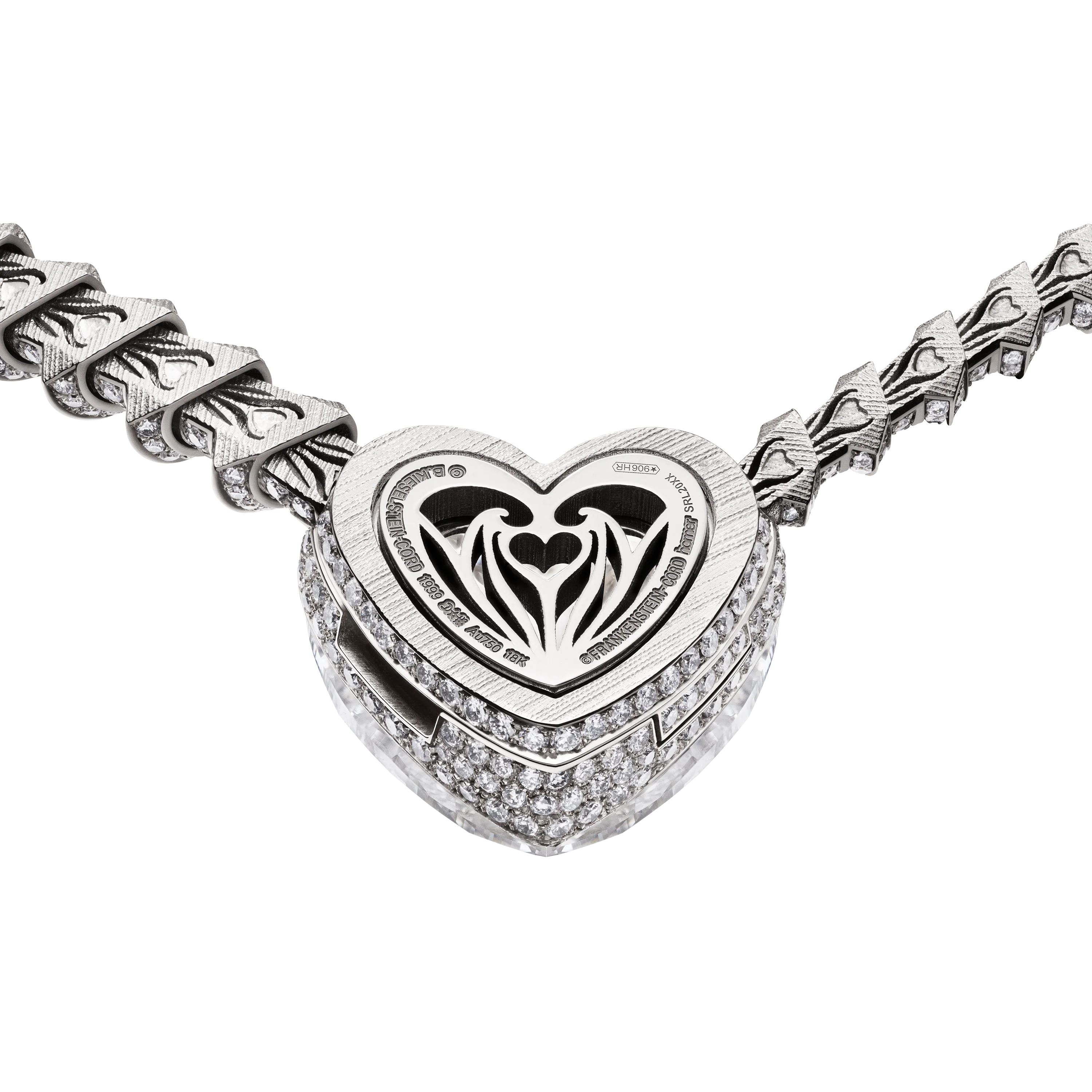 2 Livers with Bullet Holes High Jewelry Necklace - Image 3