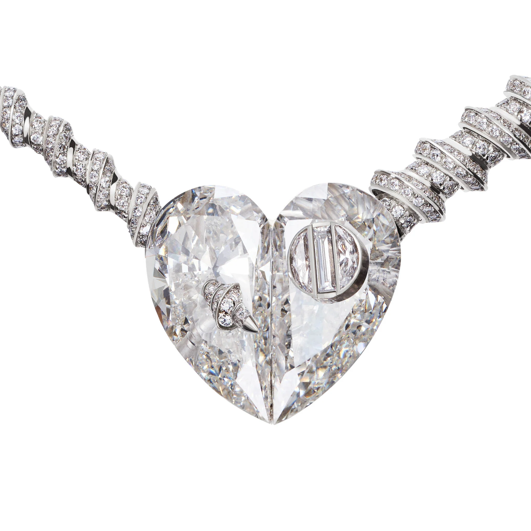 2 Livers with Bullet Holes High Jewelry Necklace - Image 4