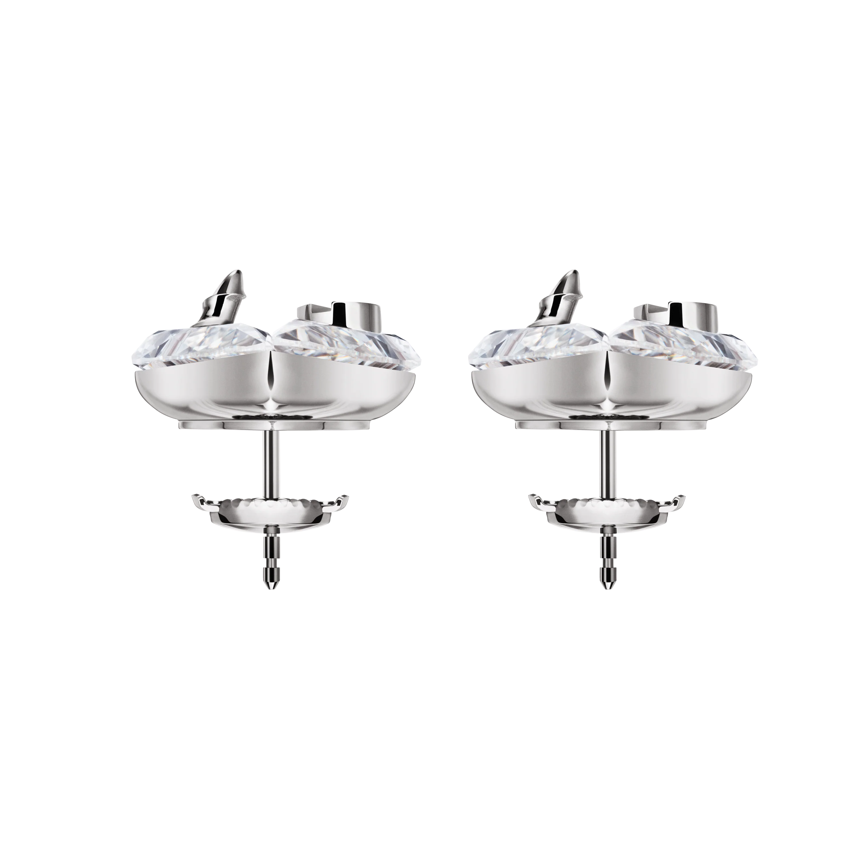 2 Livers with Bullet Holes High Jewelry Stud Earring - Image 3